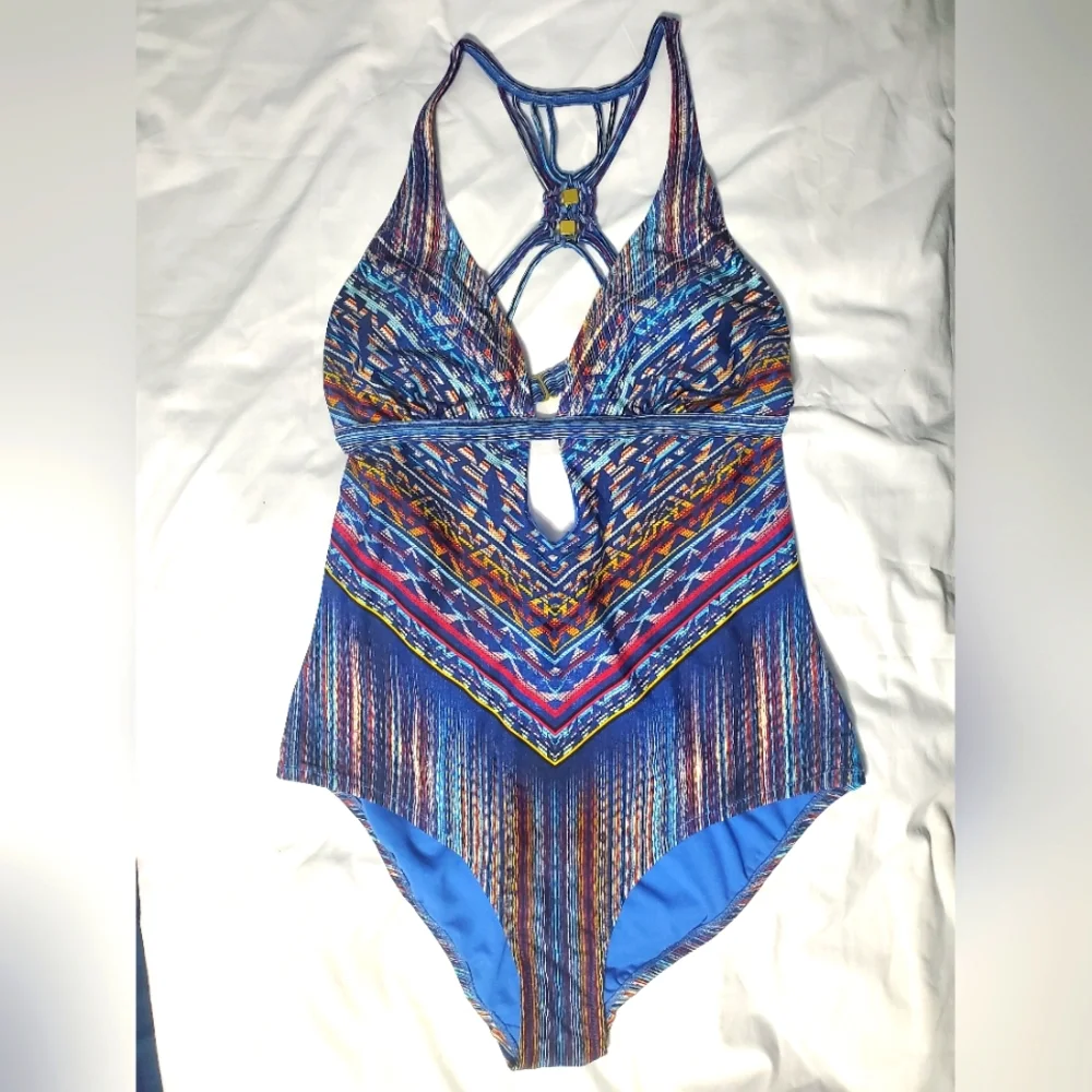 : Jessica Simpson multicolor 1 Piece Swimsuit Size XL